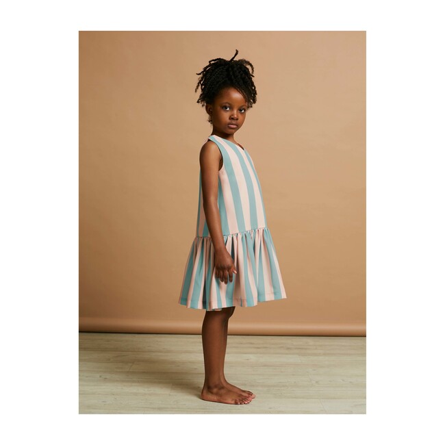 Wish You Were Here Dress, Vertical Stripe