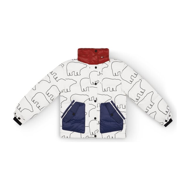 Kids Rider Jacket, Bear Print