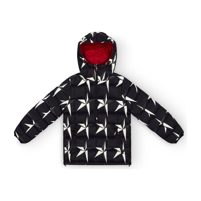 Kids Nanuk Reversible Jacket, Black Star