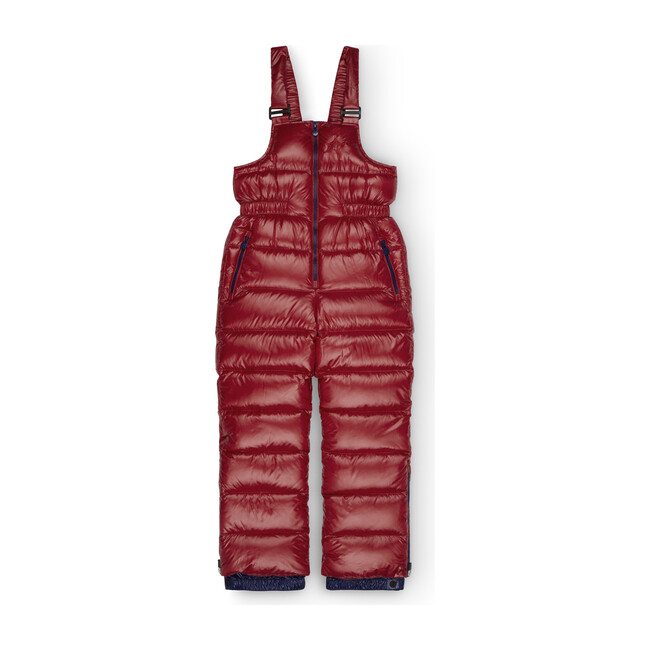 Kids Davos Quilted Salopetite, Red