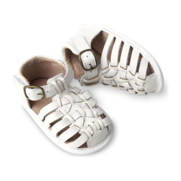Leather Indie Sandal, Cotton