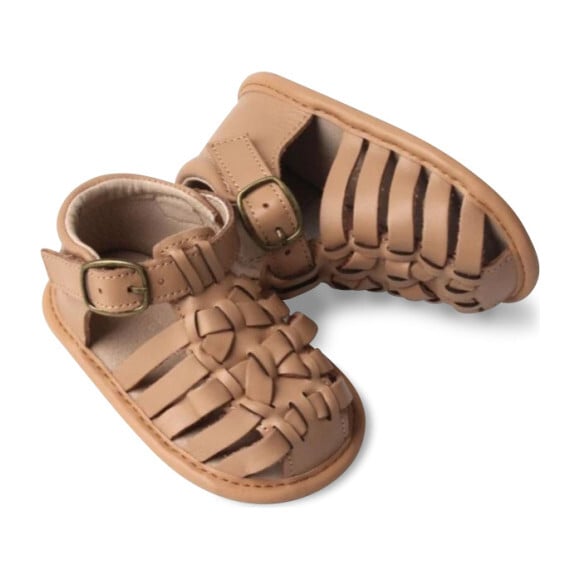 Leather Indie Sandal, Tan
