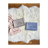 Cool Mom Embroidered Alpaca Throw Blanket, Blue - Throws - 2