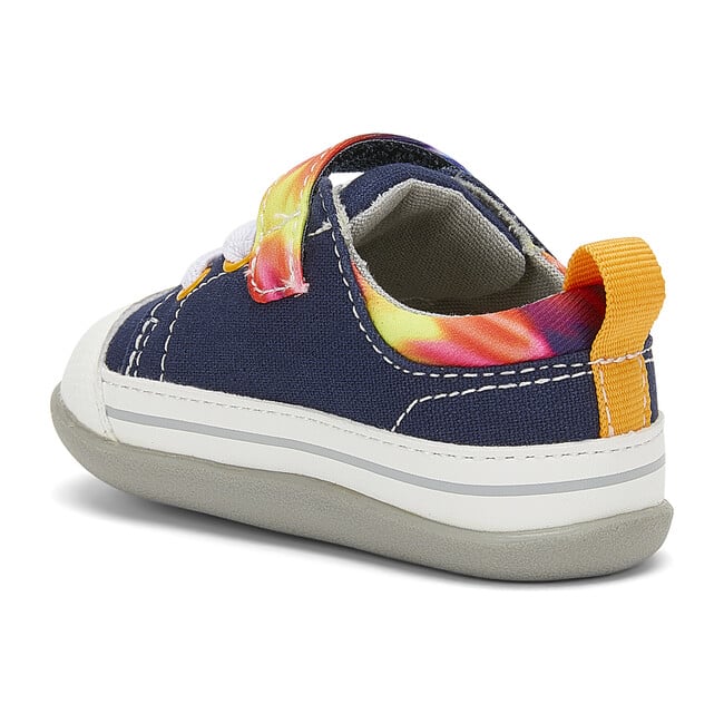 Stevie II First Walker, Navy & Tie Dye