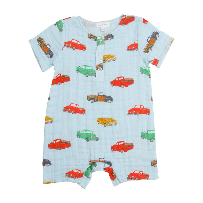 Vintage Trucks Henley Shortall, Blue