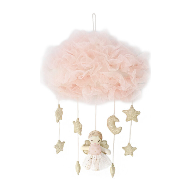 Pink Angel Celestial Mobile