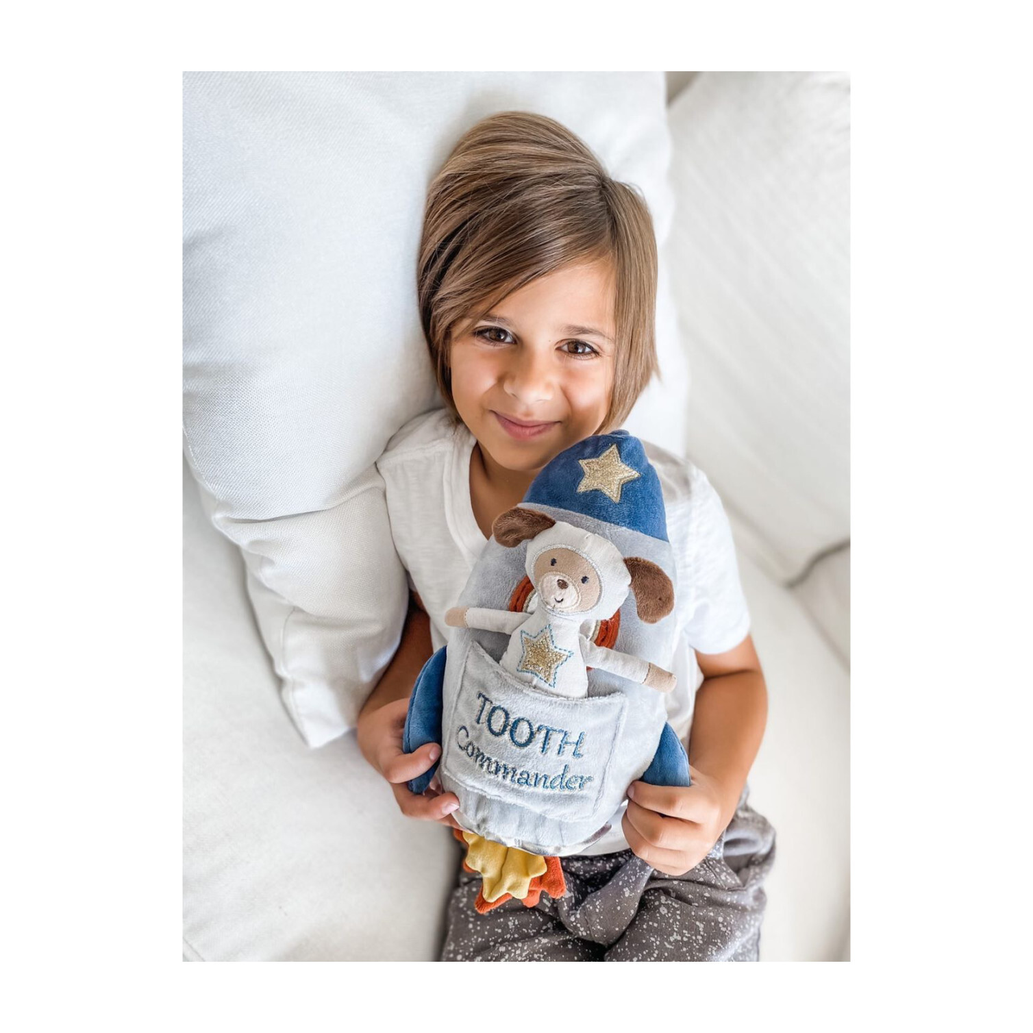 Multi Color MON AMI Spaceship Tooth Commander Pillow Tooth Commander Dog with Pillow Tooth Fairy for Boy Modern Look 11 Multi Color MON AMI Spaceship Tooth Commander Pillow Tooth Commander Dog with Pillow Tooth Fairy for Boy Modern Look 11