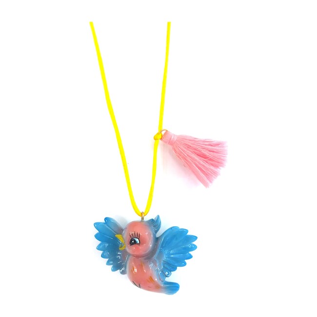 Birdie the Blue Bird Necklace