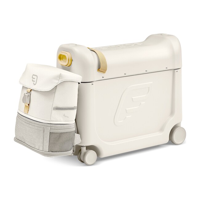 JetKids™ by Stokke® Travel bundle: BedBox™ + Crew BackPack™, White