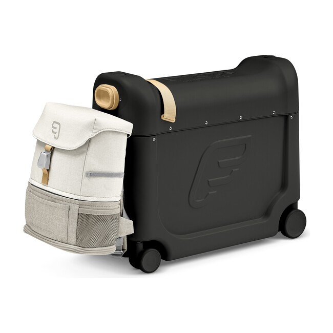 JetKids™ by Stokke® Travel bundle: BedBox™ + Crew BackPack™, Black