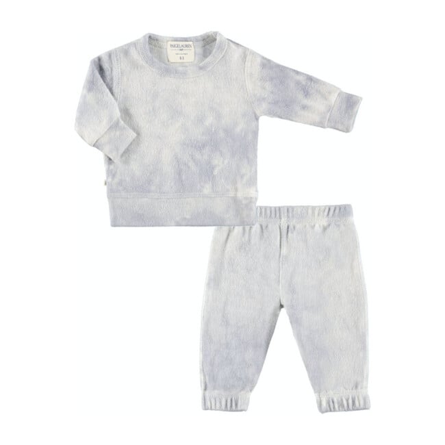 Baby Tie Dye Loungewear Set, Crystal
