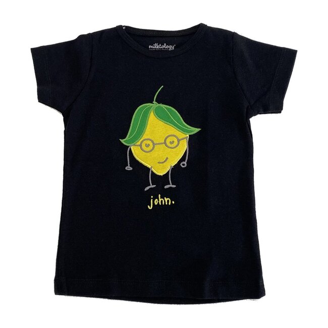 John Lemon T-Shirt, Black