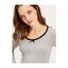June PJ Set, Gray & Noir - Pajamas - 6