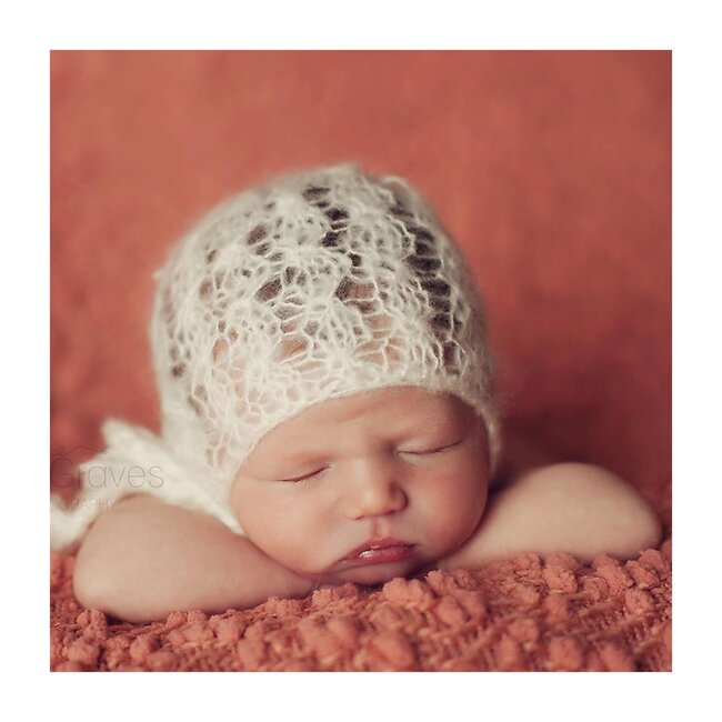Mohair Wrap, Ivory