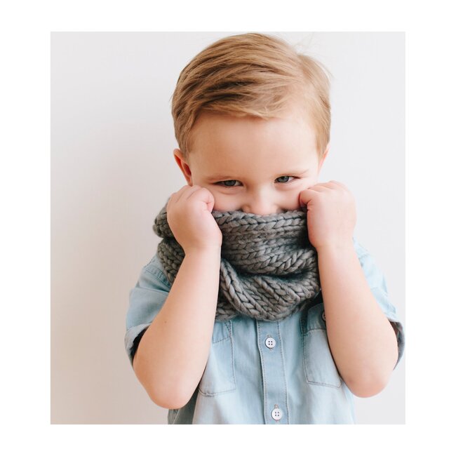 Infinity Scarf, Gray
