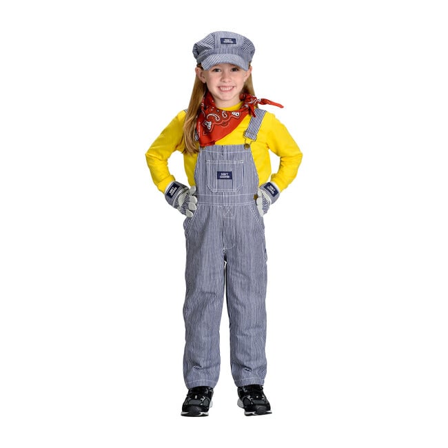 Jr. Train Engineer Suit with Cap, Gloves and Bandana