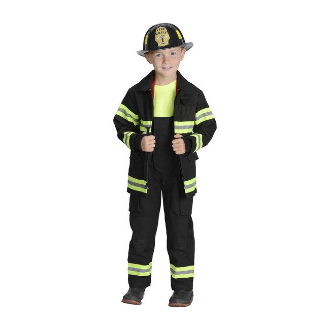 Jr. Firefighter Suit, Black