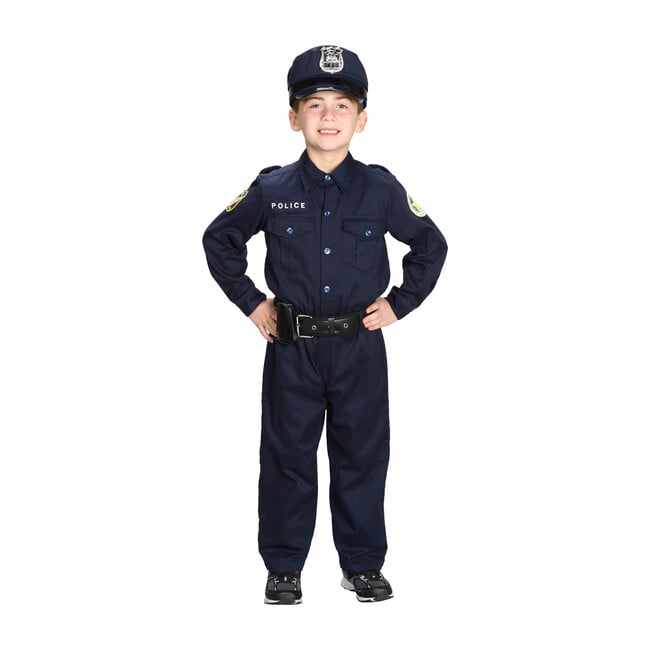 Jr. Police Officer Suit with Cap and Belt