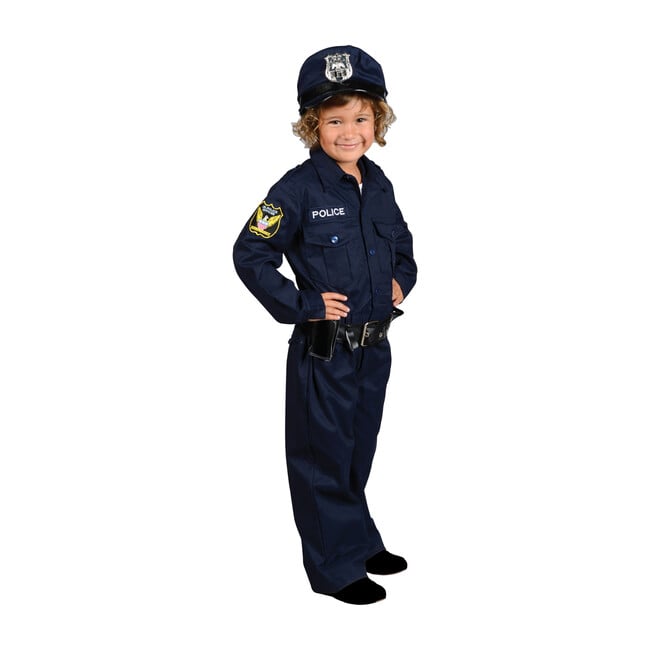 Jr. Police Officer Suit with Cap and Belt