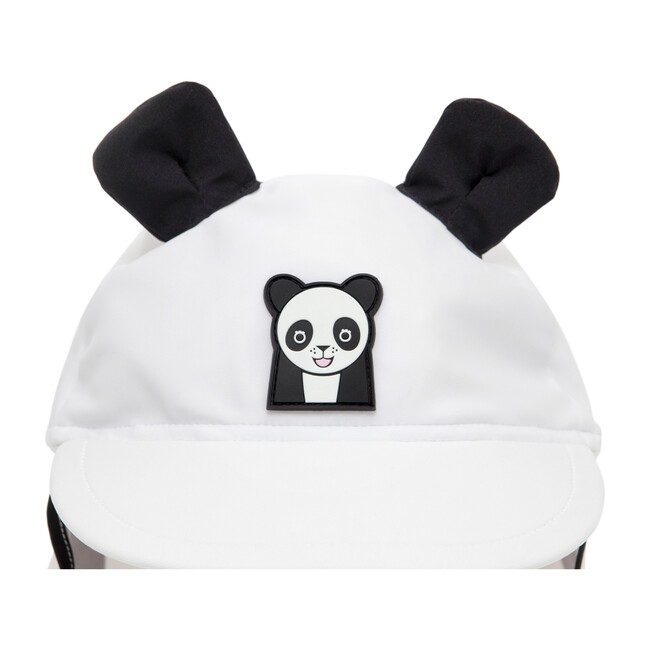 Kids Patch Summer Hat, White
