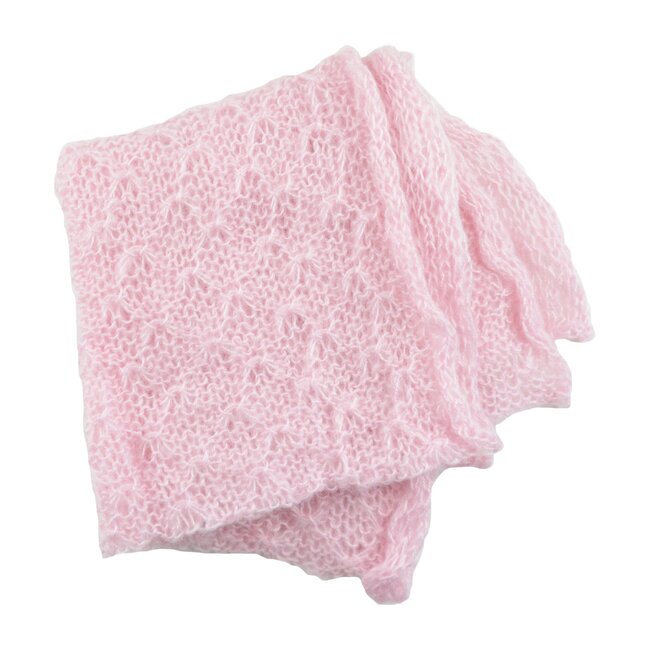 Mohair Wrap, Pink