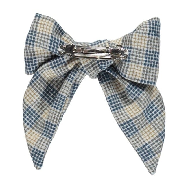 Eleanor Bow honey/Blue Checked