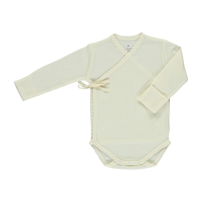 Bebe Wrap Onesie Natural Baby Girl Clothing Basics
