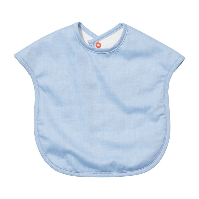 Waterproof Bib, Light Blue