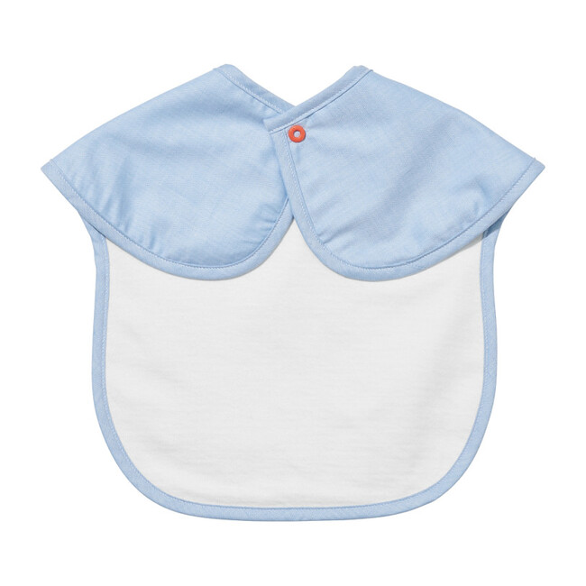 Waterproof Bib, Light Blue