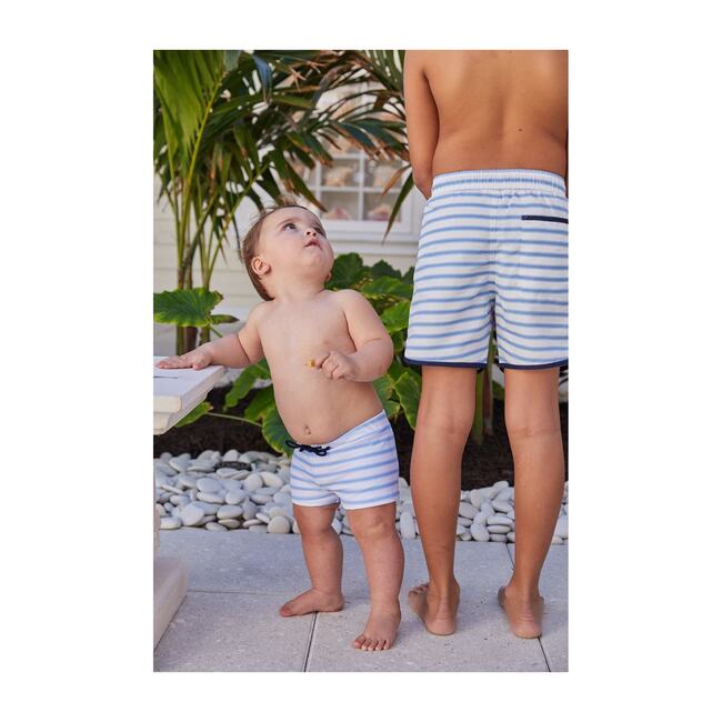 Boys Boca Blue Stripe Brief