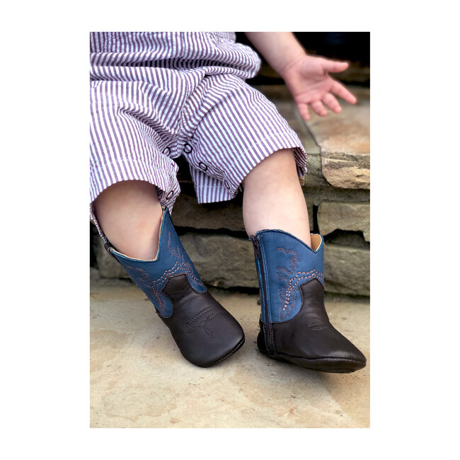 Frisco Boots, Blue
