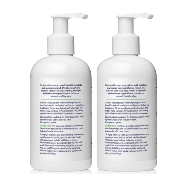 Sweetpea & Me 3-in-1 Baby Cleanser, Shampoo & Bubble Bath Duo