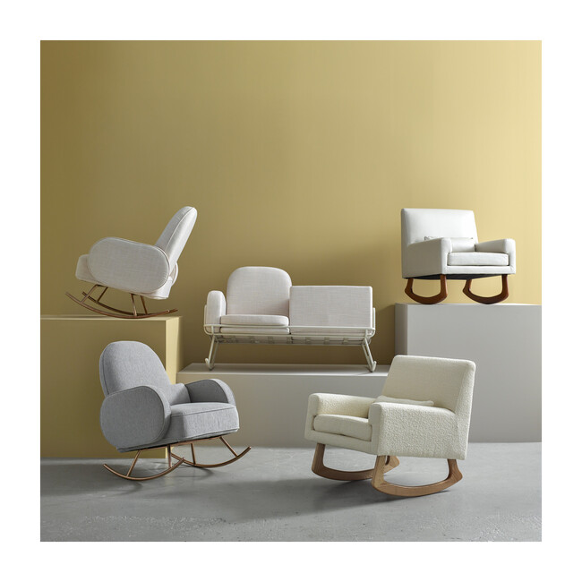 Ami Bassinet Rocker, Beige