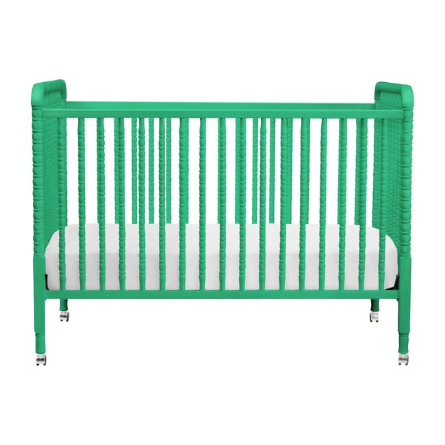 Jenny Lind 3-in-1 Convertible Crib, Emerald
