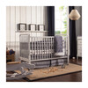 Jenny Lind 3-in-1 Convertible Crib, Fog Grey - Cribs - 2