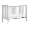 Jenny Lind 3-in-1 Convertible Crib, Fog Grey - Cribs - 4