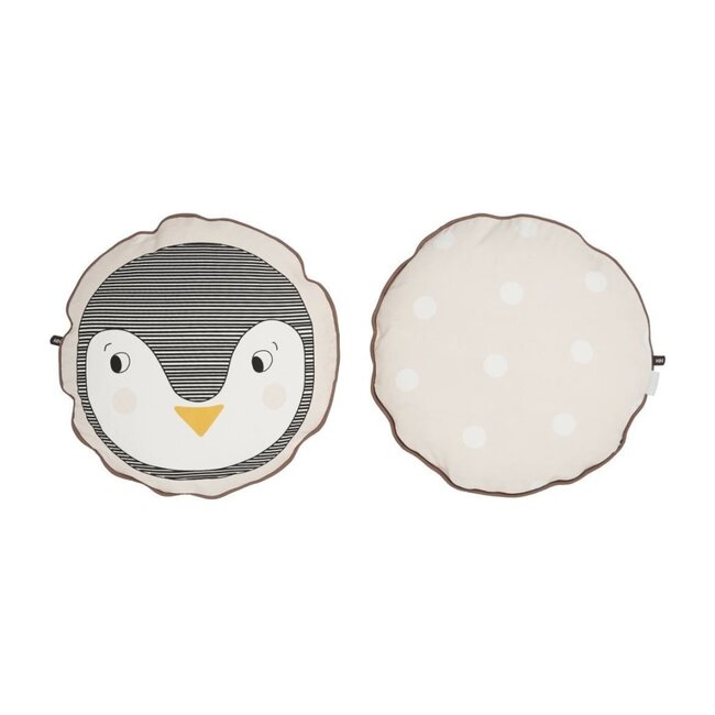 Penguin Cushion, Rose