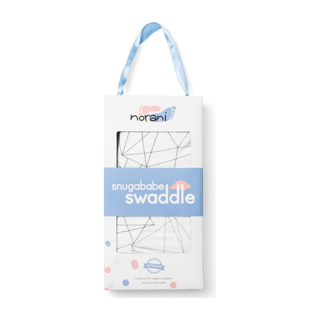 Snugababe Swaddle, Black and White Geometric