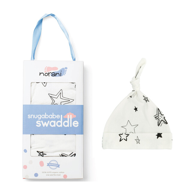 Snugababe Bundle, Black and White Stars