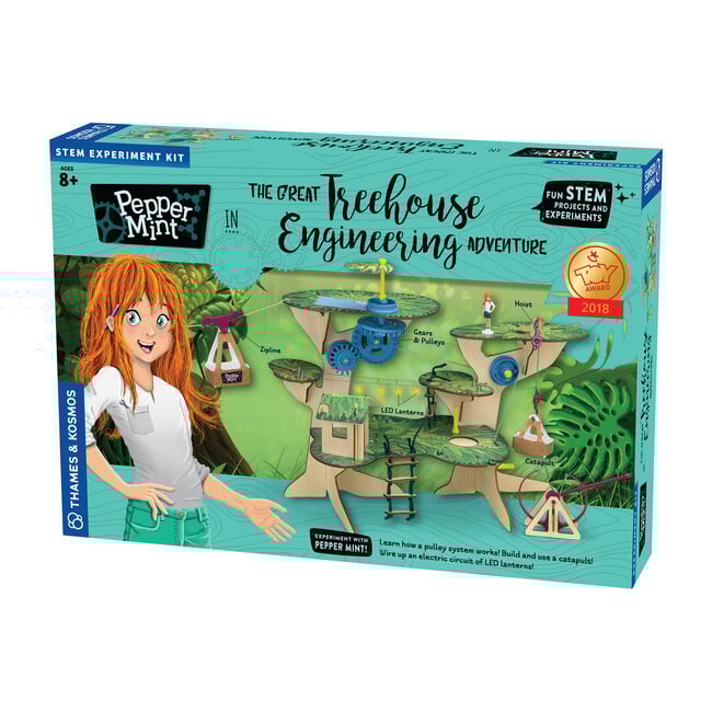 Peppermint The Great Treehouse Engineering Adventure - STEM Toys - 1