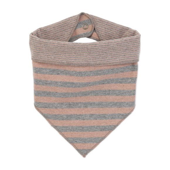 Rita Baby Bib, Rose - Bibs - 1