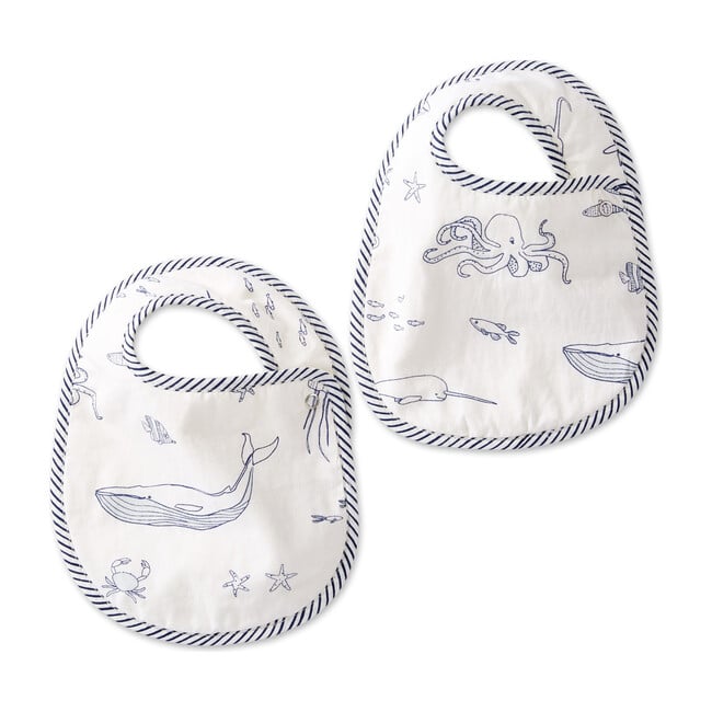 Life Aquatic Bib Set, Marine