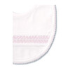 Charmed Bib, White & Pink - Bibs - 1