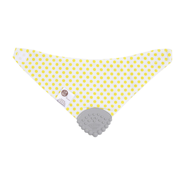 Drool Bib, Grey Stripe