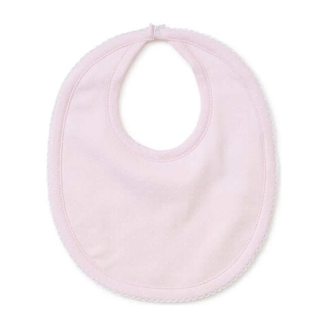 New Dots Bib, Pink/White - Bibs - 0