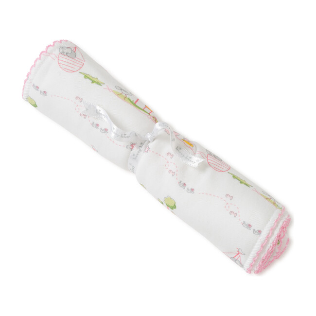 Noah's Burp Cloth, Pink