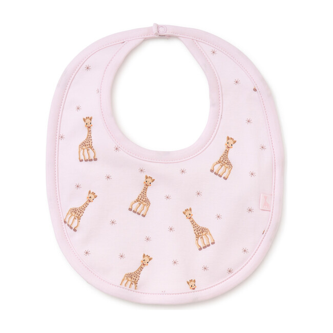 Sophie La Girafe Bib, Pink - Bibs - 0