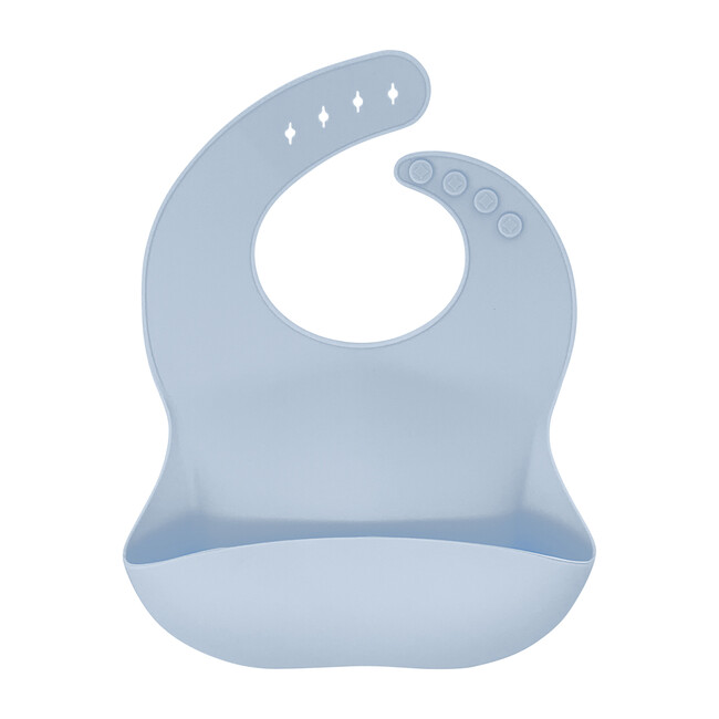 Modern Silicone Bib, Sky