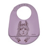 Silicone Bucket Bib, Llama - Bibs - 1 - thumbnail