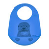 Silicone Bucket Bib, Otter - Bibs - 1 - thumbnail